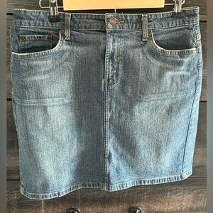 Vintage Mossimo mini jean skirt size 14